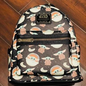 Disney Loungefly Baby Yoda The Child Backpack
